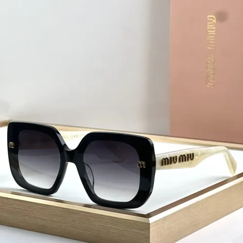 Wholesale MIU MIU AAA Quality Sunglasses #1435804 $60.00 USD, Wholesale Quality Replica MIU MIU AAA Sunglasses