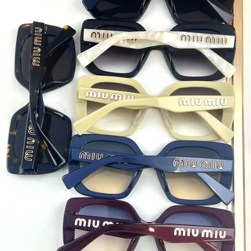 Replica MIU MIU AAA Quality Sunglasses #1435807 $60.00 USD for Wholesale
