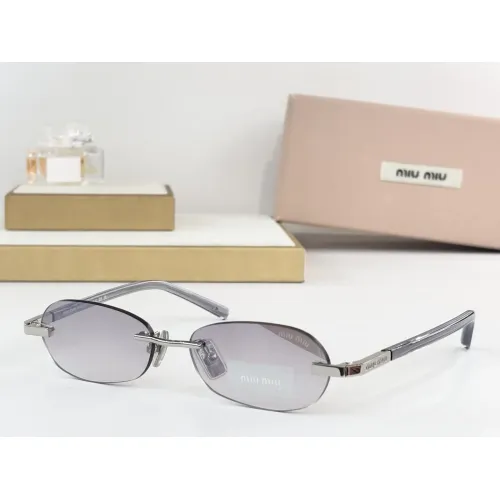 Wholesale MIU MIU AAA Quality Sunglasses #1435810 $64.00 USD, Wholesale Quality Replica MIU MIU AAA Sunglasses