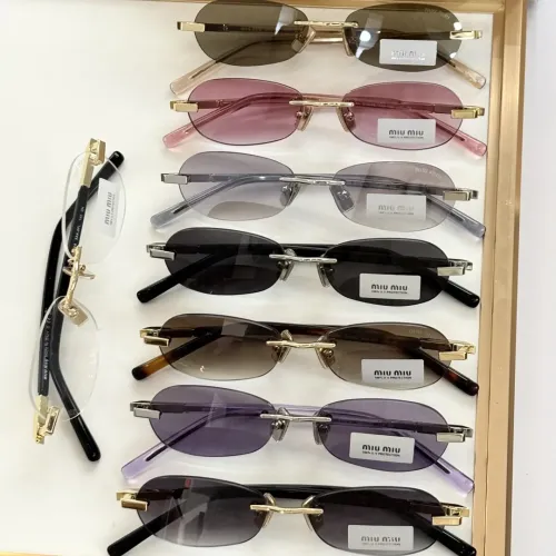 Replica MIU MIU AAA Quality Sunglasses #1435814 $64.00 USD for Wholesale