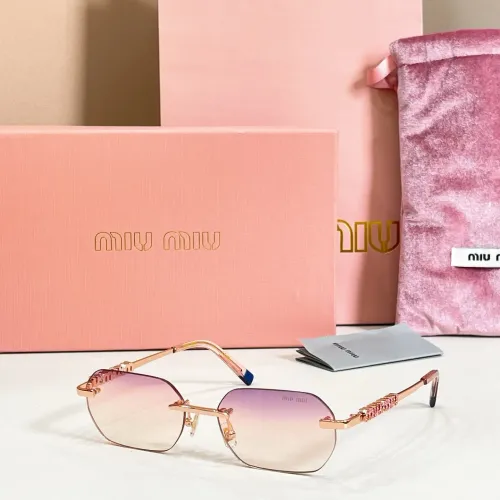 Wholesale MIU MIU AAA Quality Sunglasses #1435821 $64.00 USD, Wholesale Quality Replica MIU MIU AAA Sunglasses
