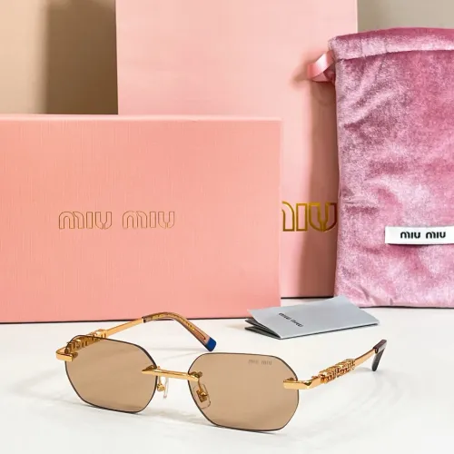 Wholesale MIU MIU AAA Quality Sunglasses #1435824 $64.00 USD, Wholesale Quality Replica MIU MIU AAA Sunglasses