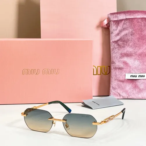 Wholesale MIU MIU AAA Quality Sunglasses #1435825 $64.00 USD, Wholesale Quality Replica MIU MIU AAA Sunglasses