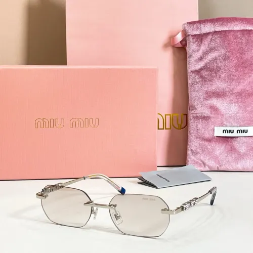 Wholesale MIU MIU AAA Quality Sunglasses #1435827 $64.00 USD, Wholesale Quality Replica MIU MIU AAA Sunglasses