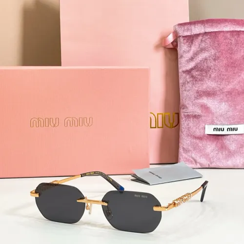 Wholesale MIU MIU AAA Quality Sunglasses #1435830 $64.00 USD, Wholesale Quality Replica MIU MIU AAA Sunglasses