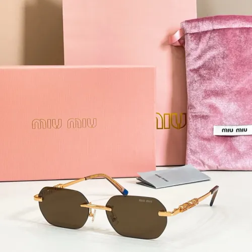 Wholesale MIU MIU AAA Quality Sunglasses #1435831 $64.00 USD, Wholesale Quality Replica MIU MIU AAA Sunglasses