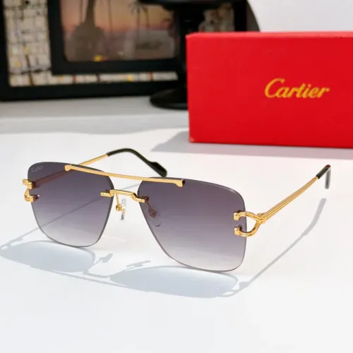 Wholesale Cartier AAA Quality Sunglassess #1435938 $60.00 USD, Wholesale Quality Replica Cartier AAA Quality Sunglassess