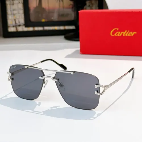 Wholesale Cartier AAA Quality Sunglassess #1435943 $60.00 USD, Wholesale Quality Replica Cartier AAA Quality Sunglassess