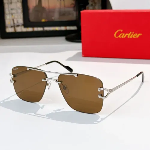 Wholesale Cartier AAA Quality Sunglassess #1435944 $60.00 USD, Wholesale Quality Replica Cartier AAA Quality Sunglassess