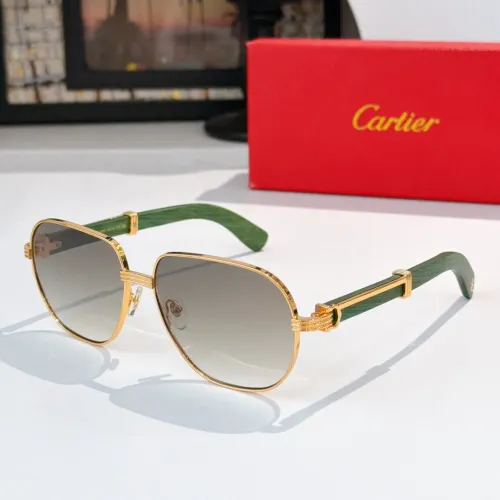 Wholesale Cartier AAA Quality Sunglassess #1435952 $64.00 USD, Wholesale Quality Replica Cartier AAA Quality Sunglassess