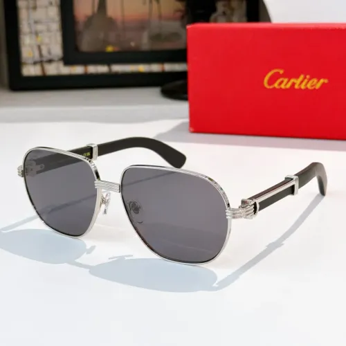 Wholesale Cartier AAA Quality Sunglassess #1435955 $64.00 USD, Wholesale Quality Replica Cartier AAA Quality Sunglassess