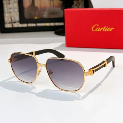 Wholesale Cartier AAA Quality Sunglassess #1435956 $64.00 USD, Wholesale Quality Replica Cartier AAA Quality Sunglassess