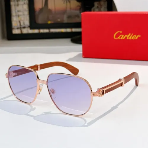 Wholesale Cartier AAA Quality Sunglassess #1435958 $64.00 USD, Wholesale Quality Replica Cartier AAA Quality Sunglassess