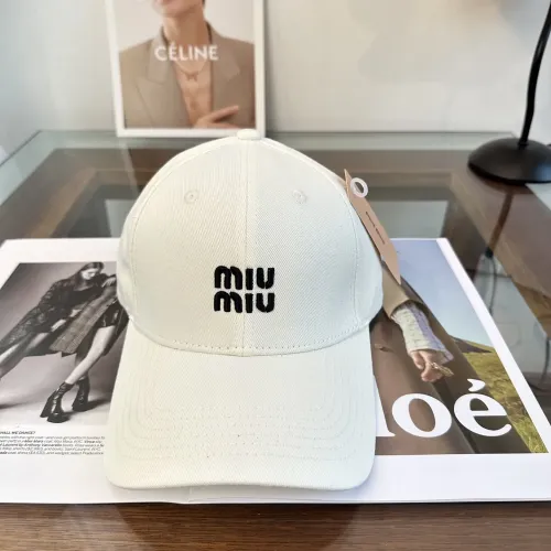 Wholesale MIU MIU Caps #1435972 $25.00 USD, Wholesale Quality Replica MIU MIU Caps