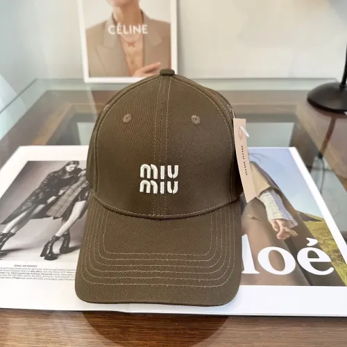 Wholesale MIU MIU Caps #1435975 $25.00 USD, Wholesale Quality Replica MIU MIU Caps