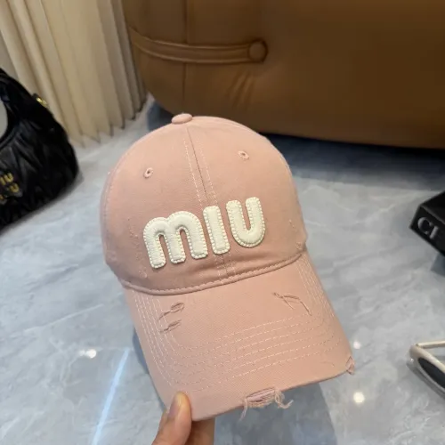 Wholesale MIU MIU Caps #1435986 $25.00 USD, Wholesale Quality Replica MIU MIU Caps