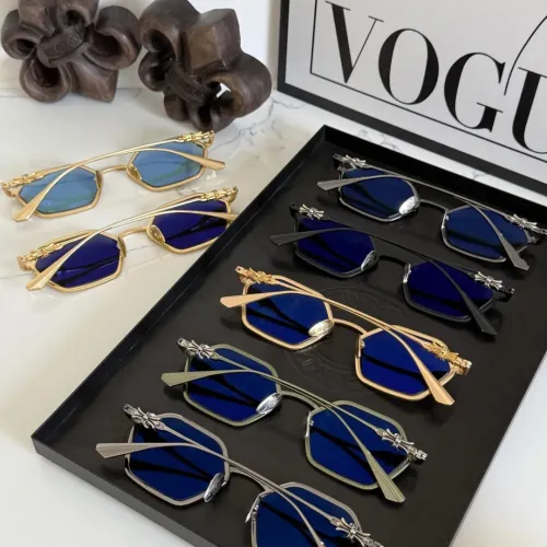 Replica Chrome Hearts AAA Quality Sunglasses #1436210 $72.00 USD for Wholesale