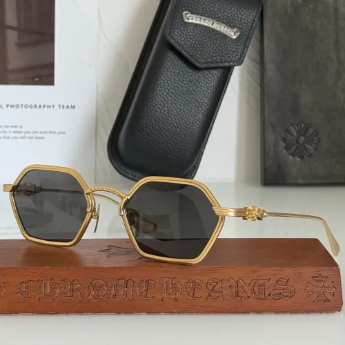 Wholesale Chrome Hearts AAA Quality Sunglasses #1436214 $72.00 USD, Wholesale Quality Replica Chrome Hearts AAA Quality Sunglasses