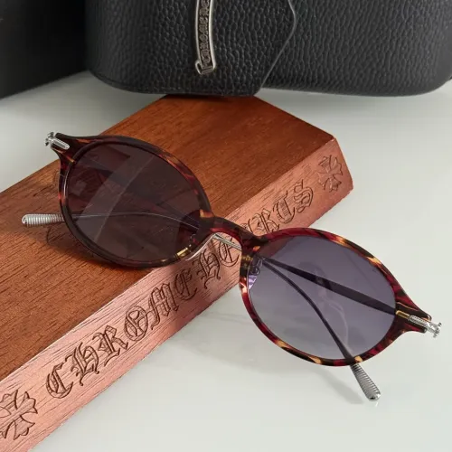Wholesale Chrome Hearts AAA Quality Sunglasses #1436229 $72.00 USD, Wholesale Quality Replica Chrome Hearts AAA Quality Sunglasses