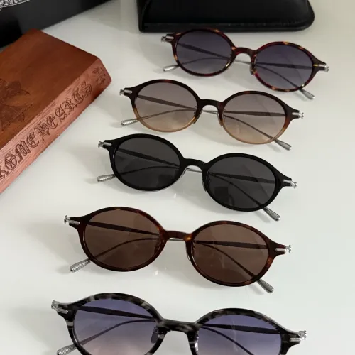 Replica Chrome Hearts AAA Quality Sunglasses #1436229 $72.00 USD for Wholesale