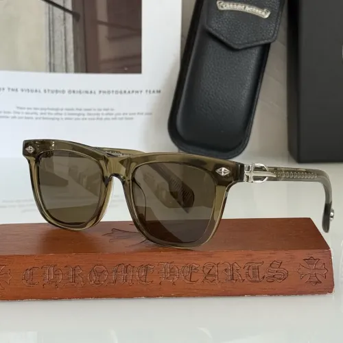 Wholesale Chrome Hearts AAA Quality Sunglasses #1436246 $64.00 USD, Wholesale Quality Replica Chrome Hearts AAA Quality Sunglasses
