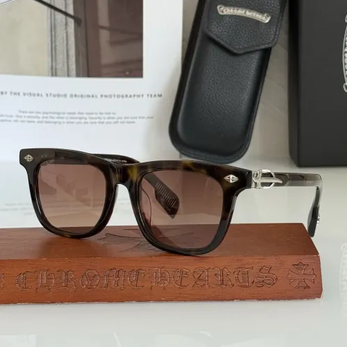 Wholesale Chrome Hearts AAA Quality Sunglasses #1436248 $64.00 USD, Wholesale Quality Replica Chrome Hearts AAA Quality Sunglasses
