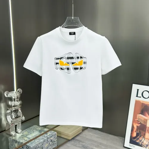 Wholesale Fendi T-Shirts Short Sleeved For Unisex #1436306 $68.00 USD, Wholesale Quality Replica Fendi T-Shirts