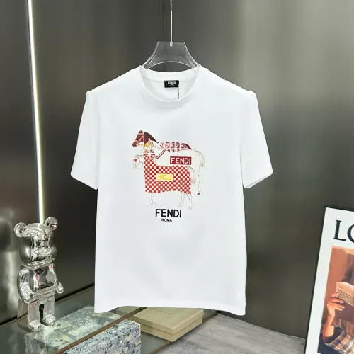 Wholesale Fendi T-Shirts Short Sleeved For Unisex #1436309 $68.00 USD, Wholesale Quality Replica Fendi T-Shirts