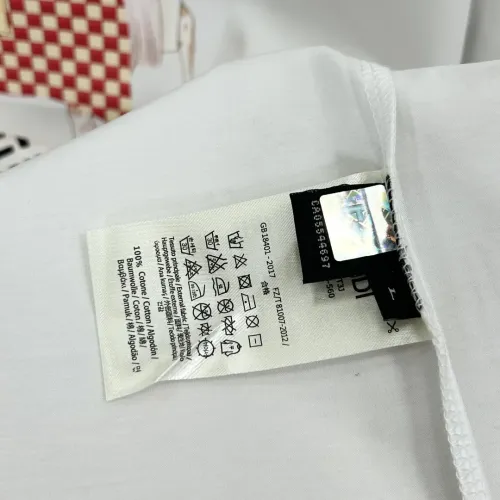 Replica Fendi T-Shirts Short Sleeved For Unisex #1436309 $68.00 USD for Wholesale