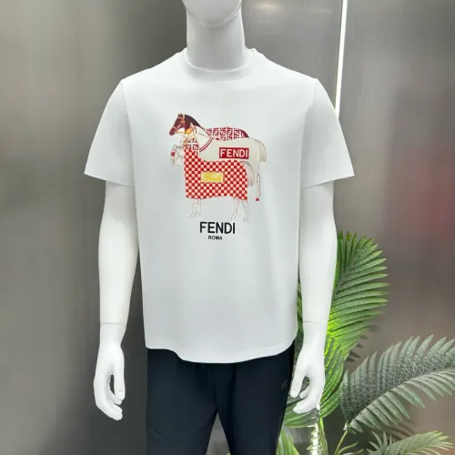 Replica Fendi T-Shirts Short Sleeved For Unisex #1436309 $68.00 USD for Wholesale