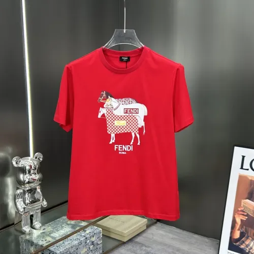 Wholesale Fendi T-Shirts Short Sleeved For Unisex #1436312 $68.00 USD, Wholesale Quality Replica Fendi T-Shirts