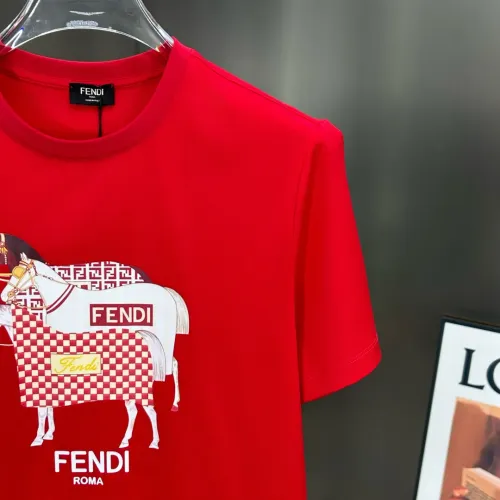 Replica Fendi T-Shirts Short Sleeved For Unisex #1436312 $68.00 USD for Wholesale