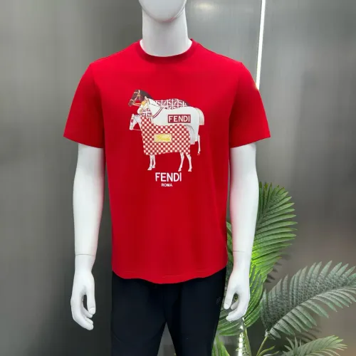 Replica Fendi T-Shirts Short Sleeved For Unisex #1436312 $68.00 USD for Wholesale