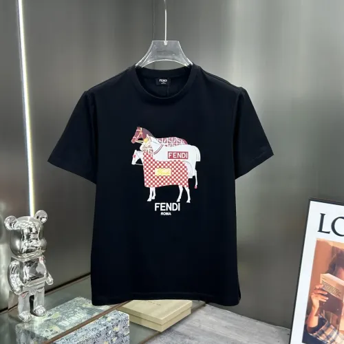 Wholesale Fendi T-Shirts Short Sleeved For Unisex #1436313 $68.00 USD, Wholesale Quality Replica Fendi T-Shirts