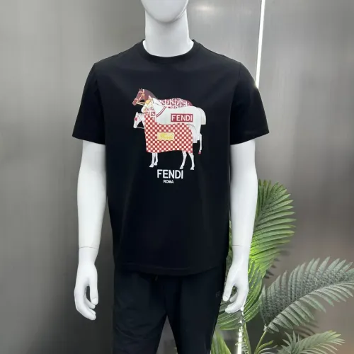 Replica Fendi T-Shirts Short Sleeved For Unisex #1436313 $68.00 USD for Wholesale