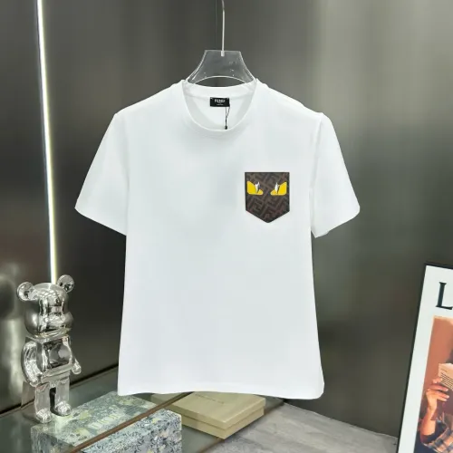 Wholesale Fendi T-Shirts Short Sleeved For Unisex #1436334 $72.00 USD, Wholesale Quality Replica Fendi T-Shirts