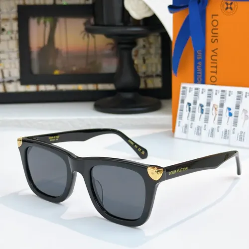 Wholesale Louis Vuitton AAA Quality Sunglasses #1436337 $60.00 USD, Wholesale Quality Replica Louis Vuitton AAA Quality Sunglasses