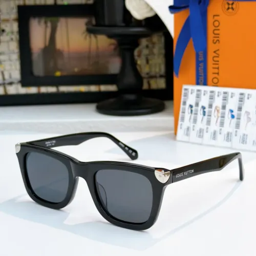 Wholesale Louis Vuitton AAA Quality Sunglasses #1436338 $60.00 USD, Wholesale Quality Replica Louis Vuitton AAA Quality Sunglasses