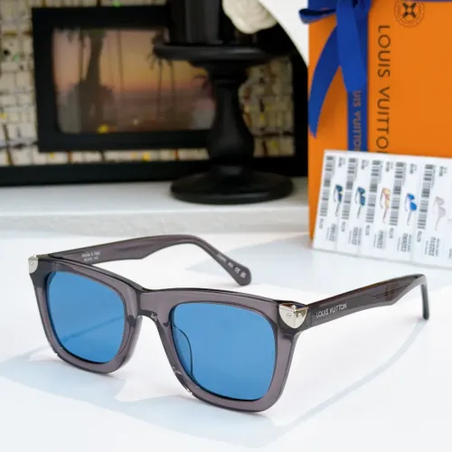 Wholesale Louis Vuitton AAA Quality Sunglasses #1436340 $60.00 USD, Wholesale Quality Replica Louis Vuitton AAA Quality Sunglasses