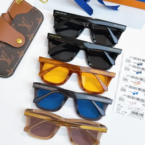 Replica Louis Vuitton AAA Quality Sunglasses #1436341 $60.00 USD for Wholesale