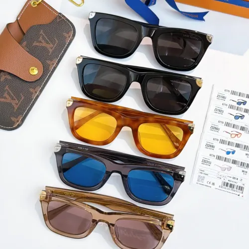 Replica Louis Vuitton AAA Quality Sunglasses #1436342 $60.00 USD for Wholesale