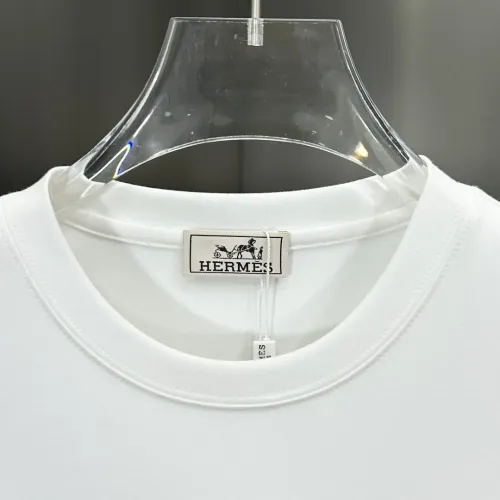Replica Hermes T-Shirts Short Sleeved For Men #1436348 $80.00 USD for Wholesale