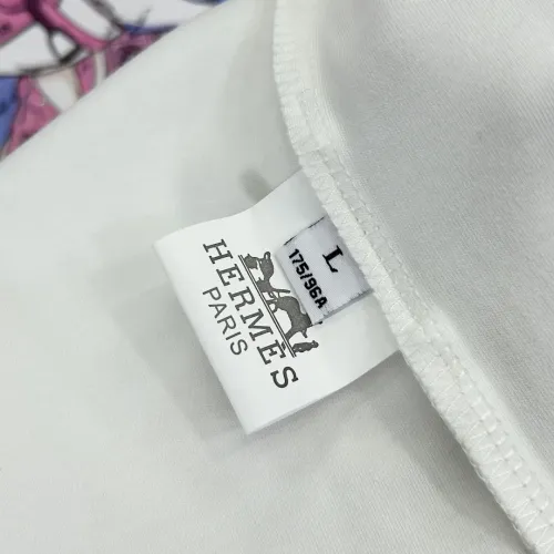 Replica Hermes T-Shirts Short Sleeved For Men #1436348 $80.00 USD for Wholesale