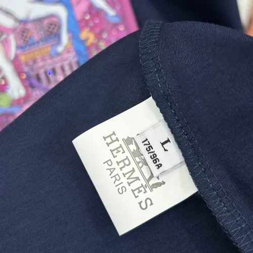 Replica Hermes T-Shirts Short Sleeved For Men #1436349 $80.00 USD for Wholesale