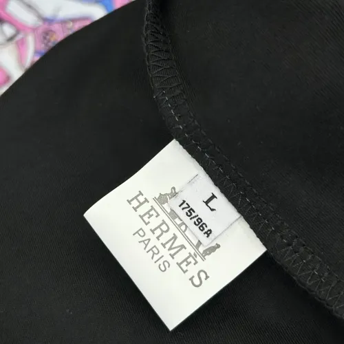 Replica Hermes T-Shirts Short Sleeved For Men #1436350 $80.00 USD for Wholesale