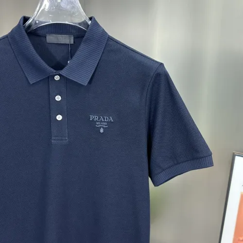 Replica Prada T-Shirts Short Sleeved For Men #1436383 $80.00 USD for Wholesale
