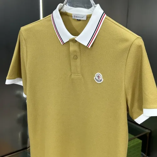 Replica Moncler T-Shirts Short Sleeved For Men #1436385 $80.00 USD for Wholesale