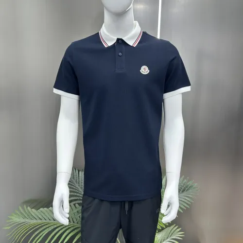 Replica Moncler T-Shirts Short Sleeved For Men #1436386 $80.00 USD for Wholesale