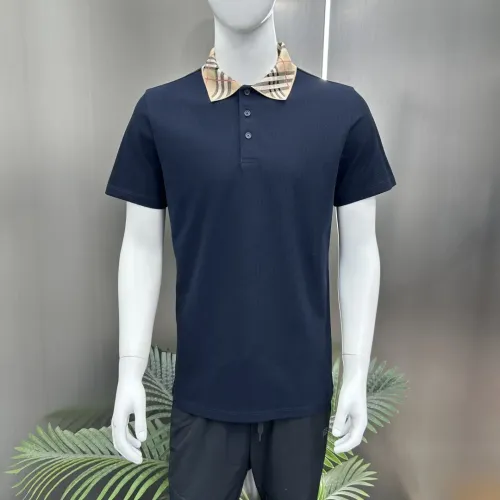 Replica Burberry T-Shirts Short Sleeved For Men #1436391 $80.00 USD for Wholesale