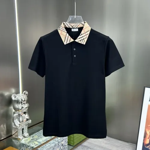 Wholesale Burberry T-Shirts Short Sleeved For Men #1436392 $80.00 USD, Wholesale Quality Replica Burberry T-Shirts